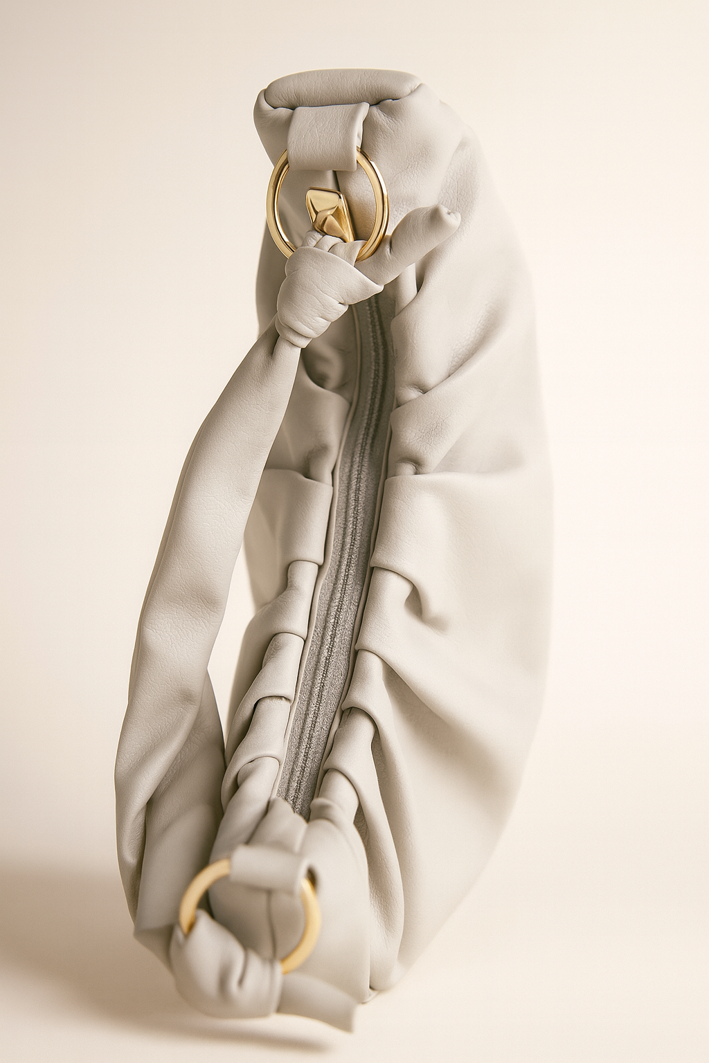 Chic Pleated Shoulder Bag –