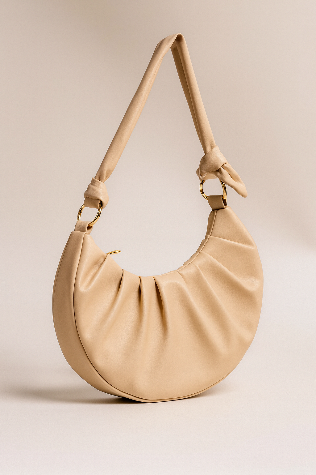 Chic Pleated Shoulder Bag –