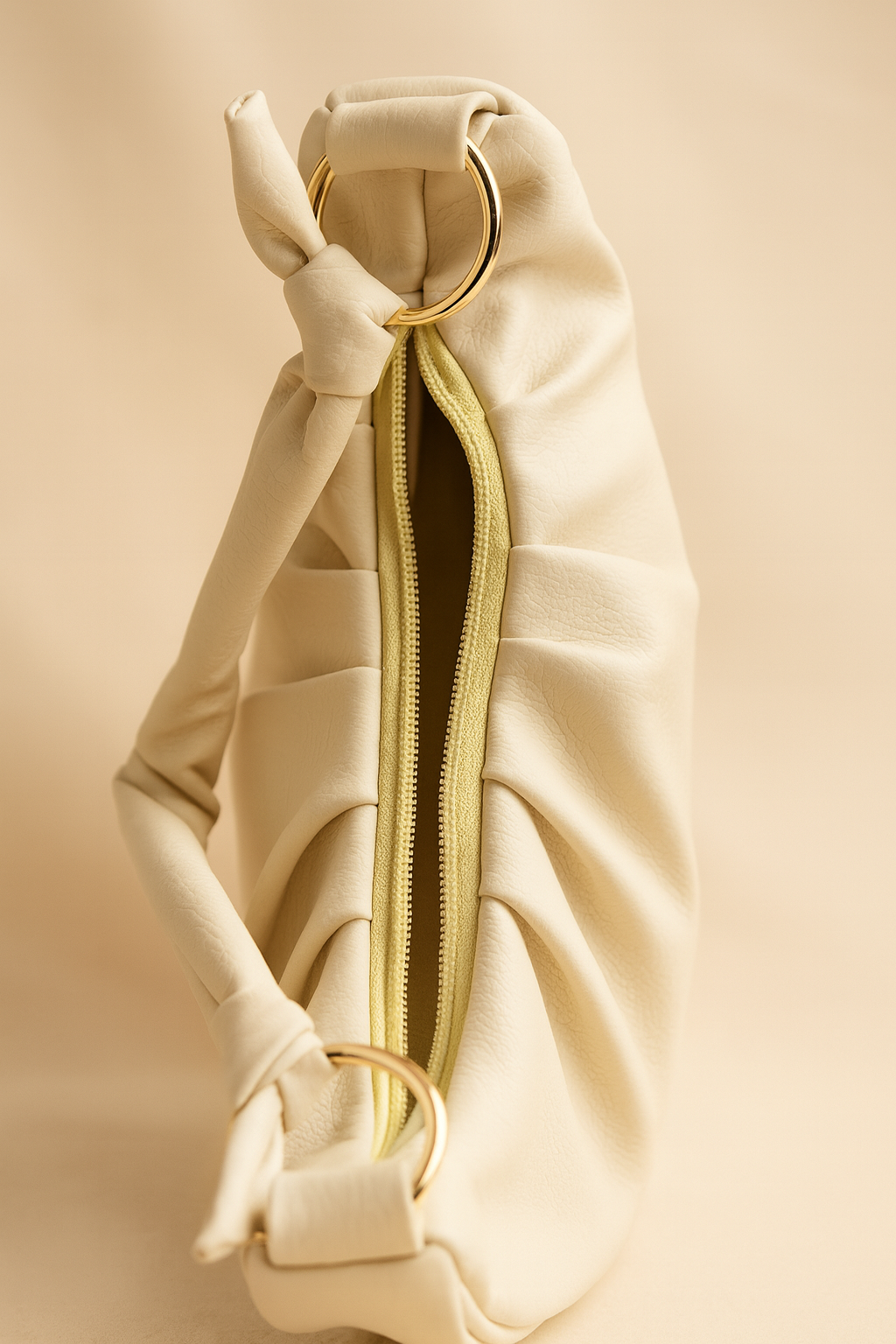 Chic Pleated Shoulder Bag –