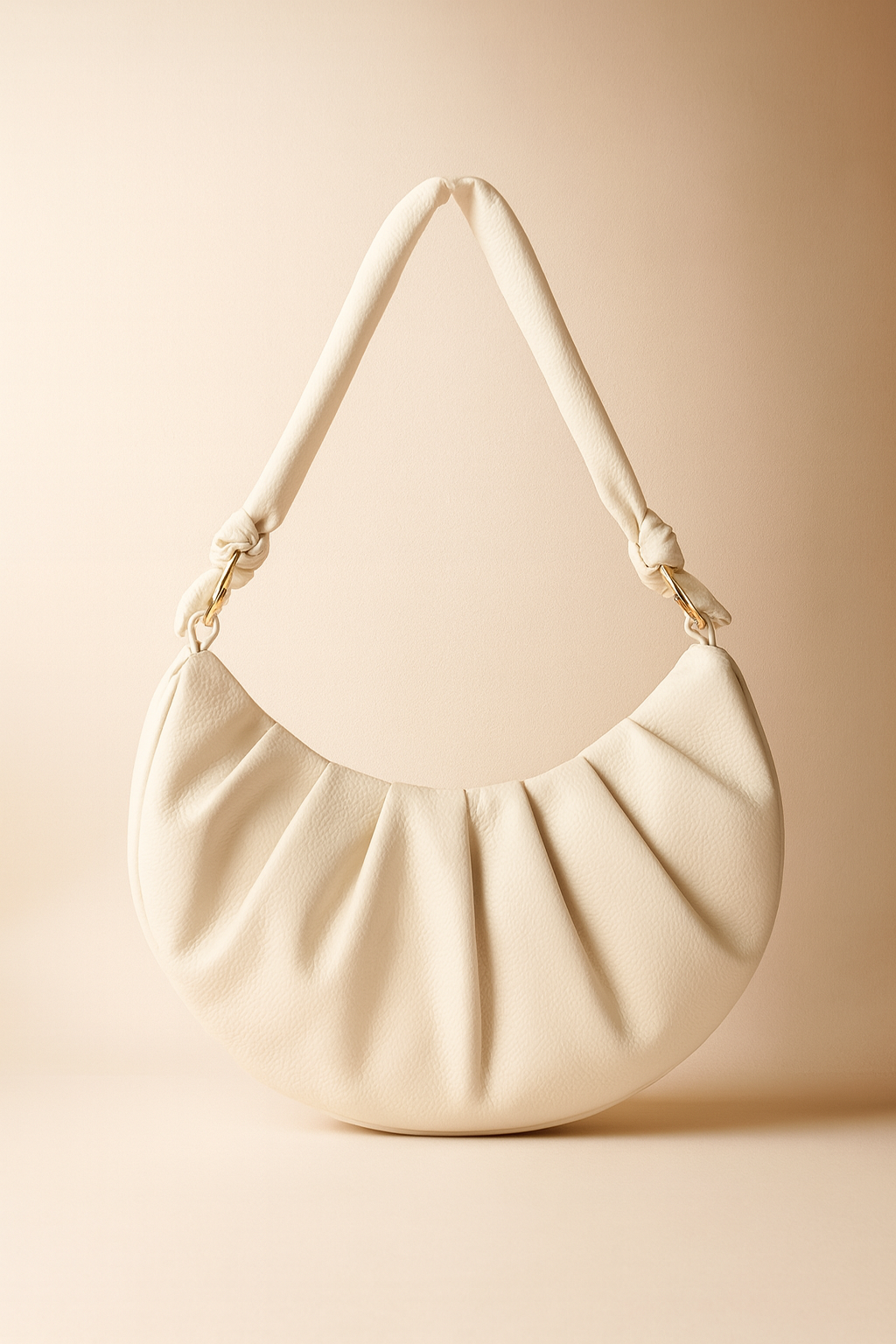 Chic Pleated Shoulder Bag –