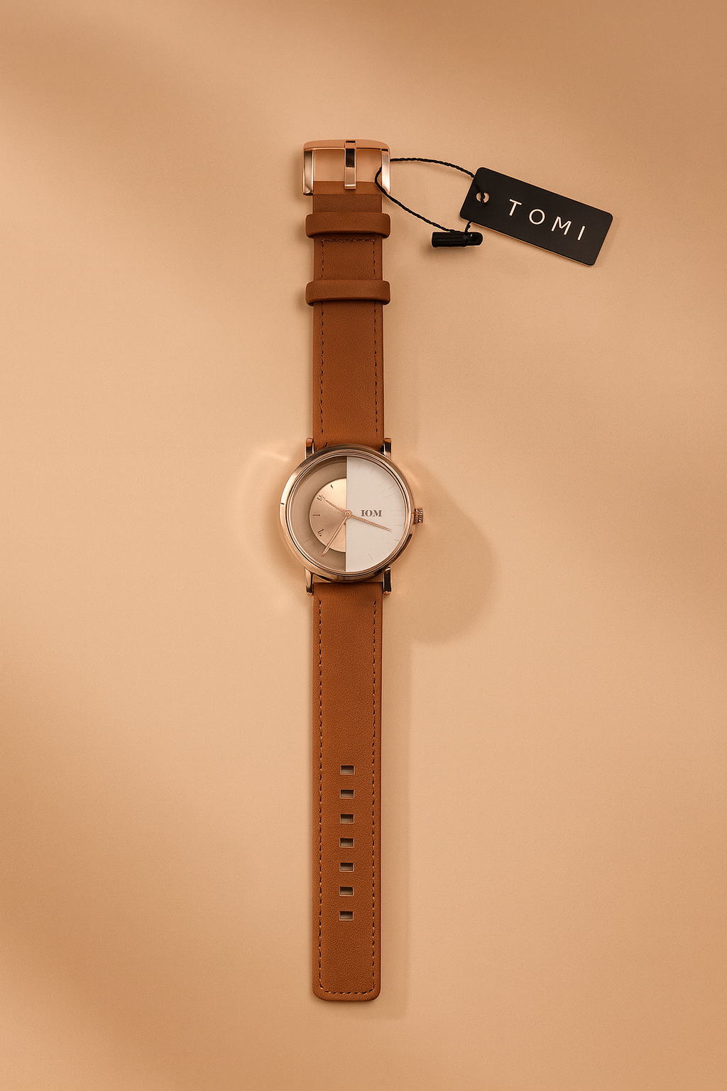 Modern Minimalist Rose Gold Watch –