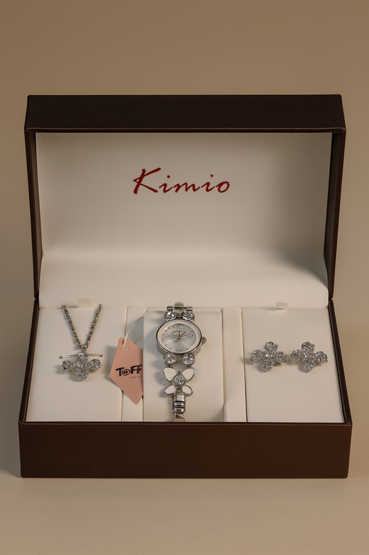 Kimio Luxury Jewelry &amp; Watch Gift Set ✨