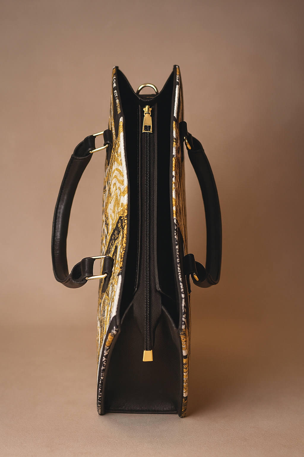 Burberry Vintage Print Tote Bag