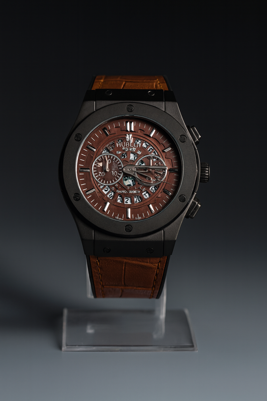 Luxury Hublot-Inspired Chronograph Watch