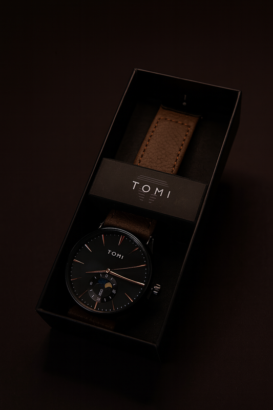 TOMI Classic Moonphase Watch